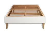 Ensemble Matelas Sommier 90x190 cm - Sommier Blanc (en kit) - Memo Spring Ensemble Matelas Sommier 90x190 cm - Sommier Blanc (en kit) - Memo Spring
