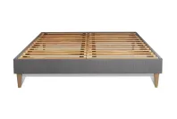 Pack lit complet 140x200 cm - Matelas + Sommier Gris (en kit) + 2 oreillers + Couette - Memo Zen Pack lit complet 140x200 cm - Matelas + Sommier Gris (en kit) + 2 oreillers + Couette - Memo Zen