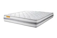Pack lit complet 140x200 cm - Matelas + Sommier Gris + 2 oreillers + Couette - Memo Spring Pack lit complet 140x200 cm - Matelas + Sommier Gris + 2 oreillers + Couette - Memo Spring