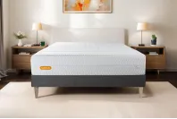 Ensemble Matelas Sommier 180x200 cm - Sommier Gris (en kit) - Memo Bio Ensemble Matelas Sommier 180x200 cm - Sommier Gris (en kit) - Memo Bio